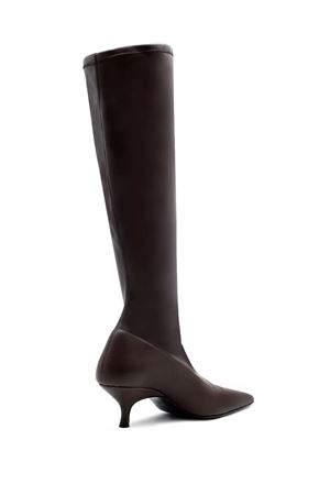 Boots in brown synthetic leather strech GIA BORGHINI | HERA4080
